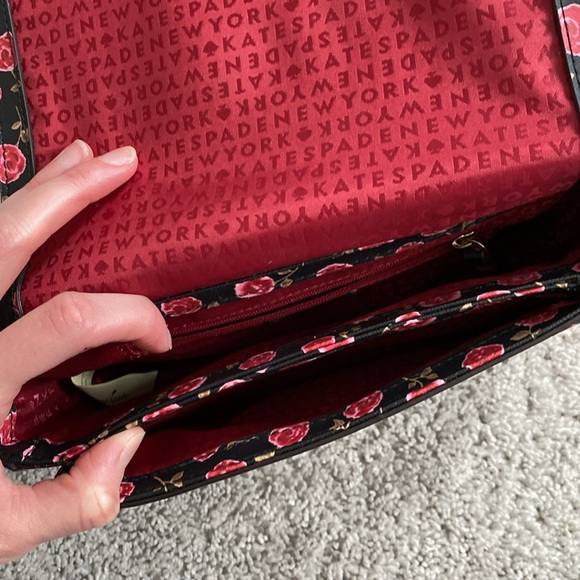 Kate Spade Floral Flap Crossbody - Picture 7 of 9